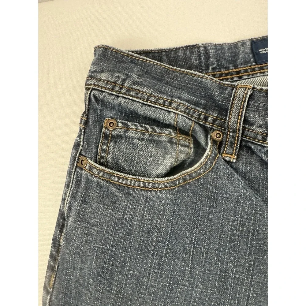Seven7 Jeans Blue‎ Straight Fit Medium Wash Mens Size 32X32 - Actual 32X30